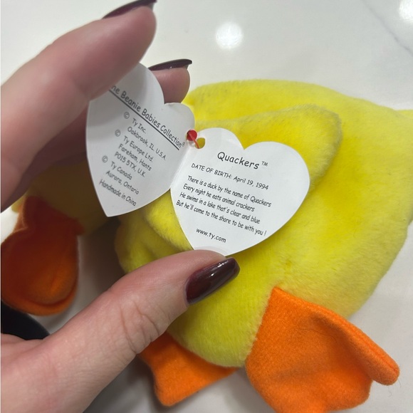 Rare Beanie Beanie Quakers with errors - Picture 4 of 6